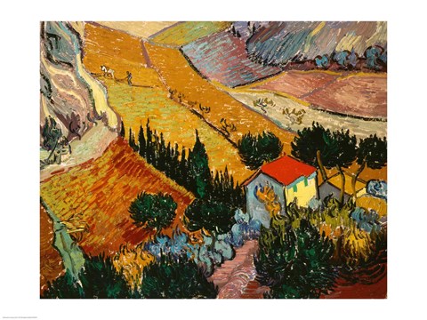 gogh ploughman 1889 vincent urbanloftart picasso