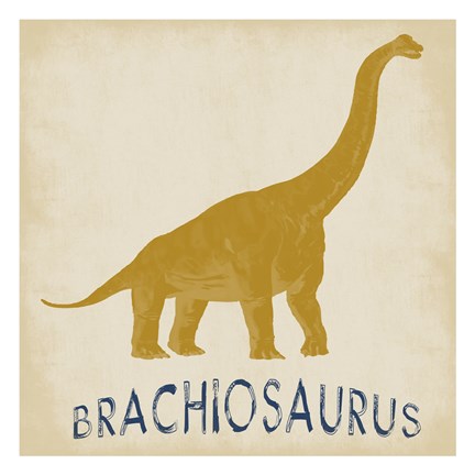 brachiosaurus painting